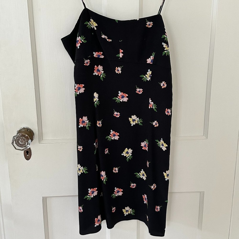 Intermix silk mini slip dress